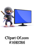 Ninja Clipart #1680286 by Steve Young