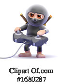 Ninja Clipart #1680287 by Steve Young