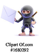 Ninja Clipart #1680292 by Steve Young