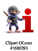 Ninja Clipart #1680293 by Steve Young