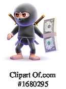 Ninja Clipart #1680295 by Steve Young