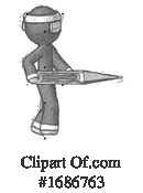 Ninja Clipart #1686763 by Leo Blanchette