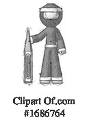 Ninja Clipart #1686764 by Leo Blanchette