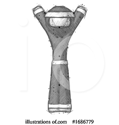 Royalty-Free (RF) Ninja Clipart Illustration by Leo Blanchette - Stock Sample #1686779