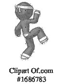 Ninja Clipart #1686783 by Leo Blanchette