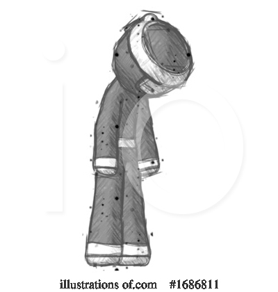 Royalty-Free (RF) Ninja Clipart Illustration by Leo Blanchette - Stock Sample #1686811