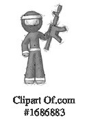Ninja Clipart #1686883 by Leo Blanchette