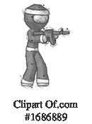 Ninja Clipart #1686889 by Leo Blanchette