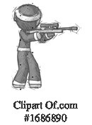 Ninja Clipart #1686890 by Leo Blanchette