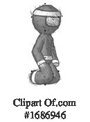 Ninja Clipart #1686946 by Leo Blanchette