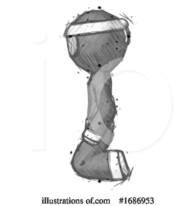 Royalty-Free (RF) Ninja Clipart Illustration by Leo Blanchette - Stock Sample #1686953