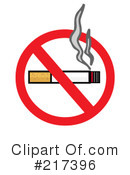 No Smoking Clipart #217396 by Hit Toon