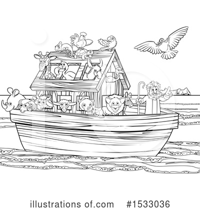 Royalty-Free (RF) Noahs Ark Clipart Illustration by AtStockIllustration - Stock Sample #1533036