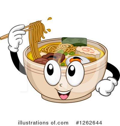 Noodles Clipart #1262644 by BNP Design Studio