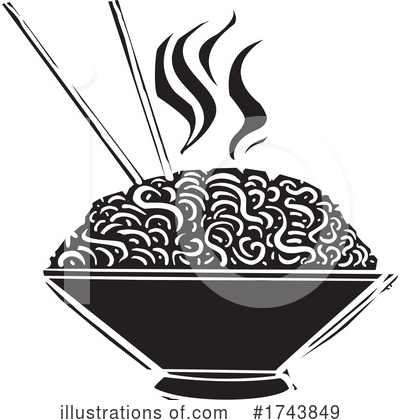 Noodle Bowl Clipart #1743849 by xunantunich