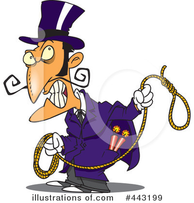 Royalty-Free (RF) Noose Clipart Illustration by toonaday - Stock Sample #443199