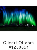 Northern Lights Clipart #1268051 by KJ Pargeter