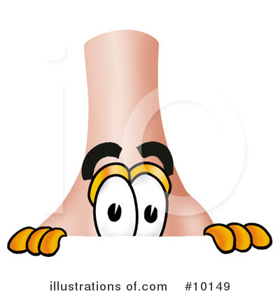 Nose Clipart #10149 by Toons4Biz