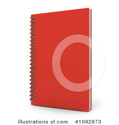 Royalty-Free (RF) Notebook Clipart Illustration by BNP Design Studio - Stock Sample #1092873