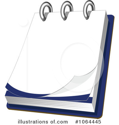 Royalty-Free (RF) Notepad Clipart Illustration by Vector Tradition SM - Stock Sample #1064445