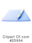 Notepad Clipart #25994 by KJ Pargeter