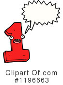 Number 1 Clipart #1196663 by lineartestpilot