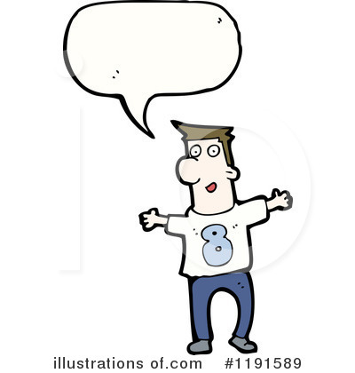 Royalty-Free (RF) Number 8 Clipart Illustration by lineartestpilot - Stock Sample #1191589