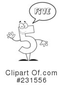 Number Character Clipart #231556 by Hit Toon