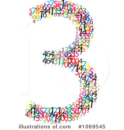 Royalty-Free (RF) Number Clipart Illustration by Andrei Marincas - Stock Sample #1069545