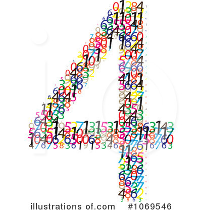 Royalty-Free (RF) Number Clipart Illustration by Andrei Marincas - Stock Sample #1069546