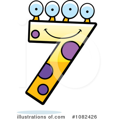 Royalty-Free (RF) Number Clipart Illustration by Cory Thoman - Stock Sample #1082426
