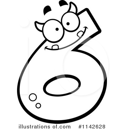 Royalty-Free (RF) Number Clipart Illustration by Cory Thoman - Stock Sample #1142628
