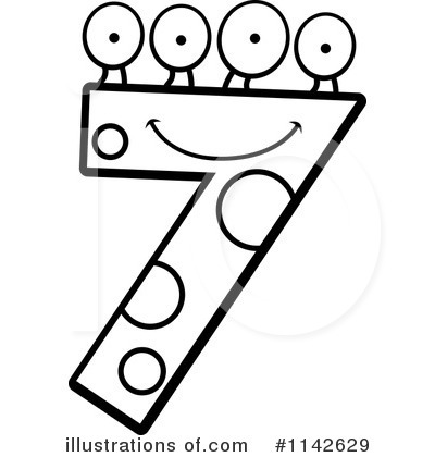 Royalty-Free (RF) Number Clipart Illustration by Cory Thoman - Stock Sample #1142629