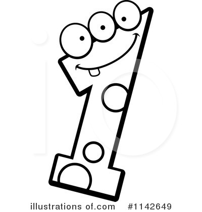 Royalty-Free (RF) Number Clipart Illustration by Cory Thoman - Stock Sample #1142649