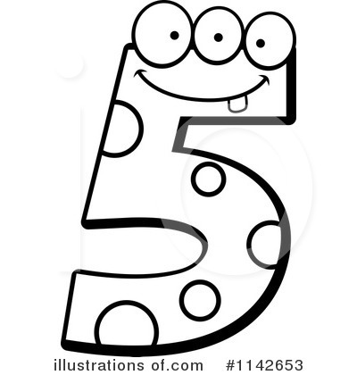 Royalty-Free (RF) Number Clipart Illustration by Cory Thoman - Stock Sample #1142653