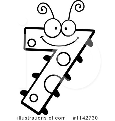 Royalty-Free (RF) Number Clipart Illustration by Cory Thoman - Stock Sample #1142730