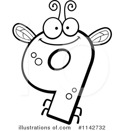Royalty-Free (RF) Number Clipart Illustration by Cory Thoman - Stock Sample #1142732