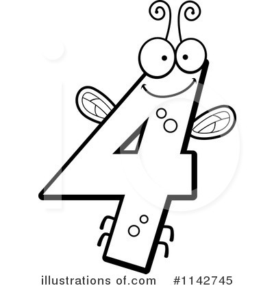 Royalty-Free (RF) Number Clipart Illustration by Cory Thoman - Stock Sample #1142745