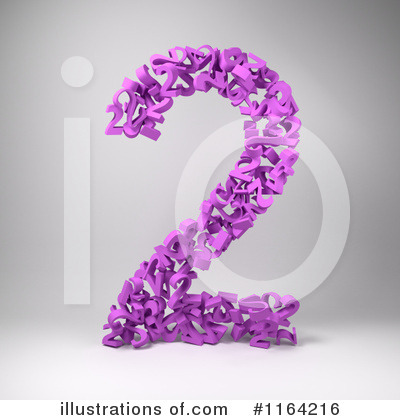Royalty-Free (RF) Number Clipart Illustration by stockillustrations - Stock Sample #1164216