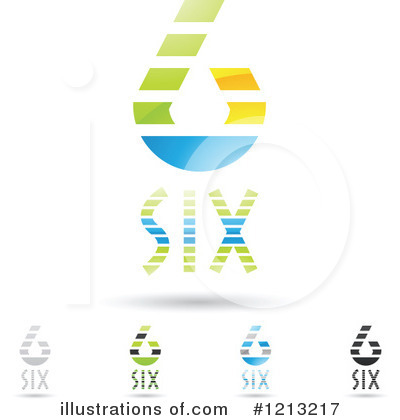 Royalty-Free (RF) Number Clipart Illustration by cidepix - Stock Sample #1213217