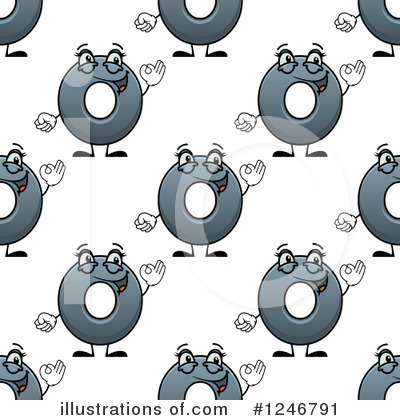 Royalty-Free (RF) Number Clipart Illustration by Vector Tradition SM - Stock Sample #1246791
