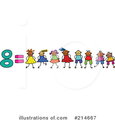 Royalty-Free (RF) Number Clipart Illustration by Prawny - Stock Sample #214667