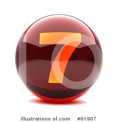 Royalty-Free (RF) Number Clipart Illustration by chrisroll - Stock Sample #61907