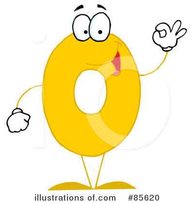Royalty-Free (RF) Number Clipart Illustration by Hit Toon - Stock Sample #85620