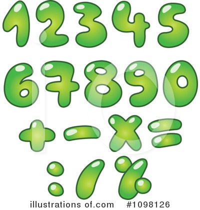 Numbers Clipart #1098126 by yayayoyo