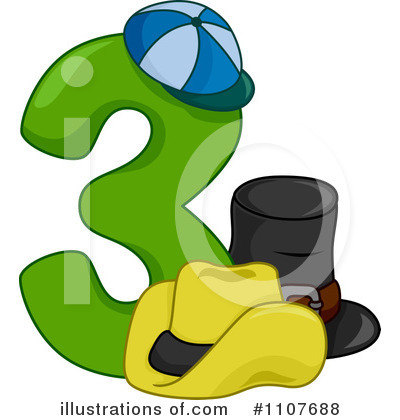 Royalty-Free (RF) Numbers Clipart Illustration by BNP Design Studio - Stock Sample #1107688