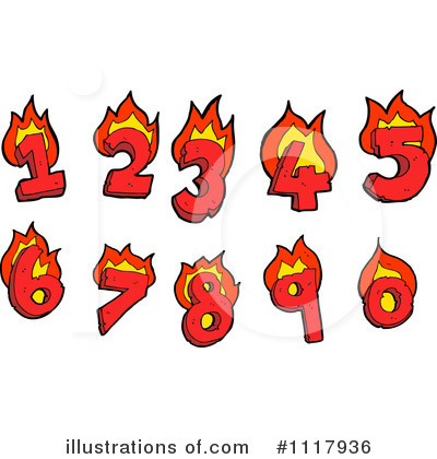 Number 6 Clipart #1117936 by lineartestpilot