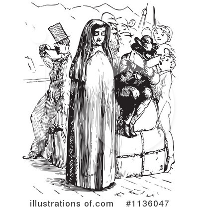 Royalty-Free (RF) Nun Clipart Illustration by Picsburg - Stock Sample #1136047