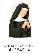Nun Clipart #1384214 by BNP Design Studio