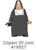 Nun Clipart #19527 by djart